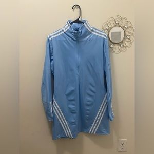 Women's Blue Adidas Ivy Park Latex Dress